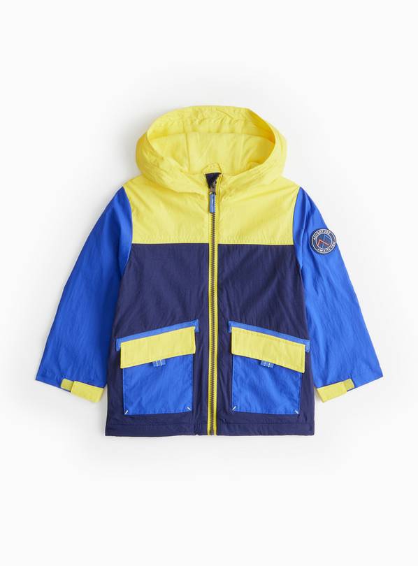 Blue & Yellow Colour Block Mac 1-2 years